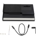 Game Changing External GPU Dock For Thunderbolt 3 Laptops components including dock, screws, cable, screwdriver for installation.