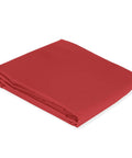Replacement RipLock 350 Canopy Top For Garden Treasures Porch Swing SW001 in Cinnabar Red folded showcasing fabric texture.