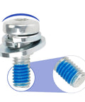 Close-up of Heavy Duty Rear Wheel Bolts for Electric Scooters 1 Pair Stainless Steel Screws for M365 Replacement