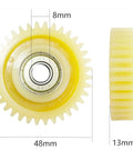 Dialed In 36T Nylon Planetary Gear Clutch Kit for E Bike Hub Motors with size dimensions 48mm and 13mm