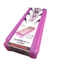 Pink box holding a Dual Grit Ceramic Whetstone Set 5000 And 12000 For Sharpening Kitchen Knives Sushi Knives And Precision Tools.