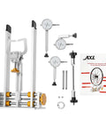 Beast Wheel Truing Stand for 10 to 29 Inch Bike Wheels With 3 Precision Gauges, tools, and manual
