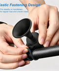 Electric Scooter Horn For E325 2008 To 2026 Portable Handlebar Bell installation on black handlebar.