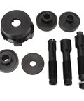 Killer 14 Pc Motorcycle Wheel Bearing Puller Tool Kit Remove Install 0 75 In 1 In 25 Mm Sizes Heavy Metal Built Keeps Things Tight No Strained Knees Or Broken Tools With Carry Case Good For Dirt Bike Street Rider Need Fast Fixes Saves Hours On Jobs. black steel bearing puller parts and shafts for motorcycle wheel bearing removal