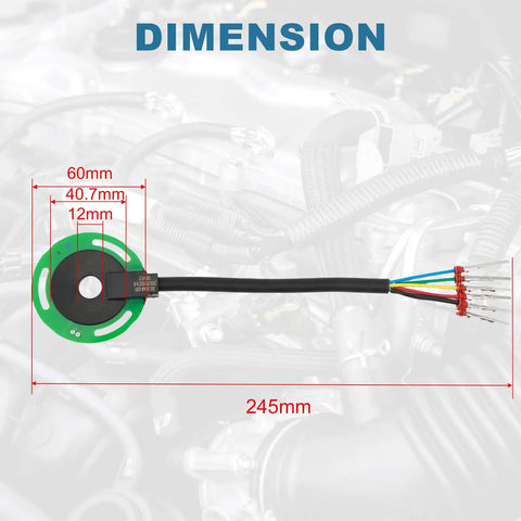 Direct Replacement Hall Sensor For SUR RON Light Bee X S Electric Motorcycle OEM Quality Performance Easy Install