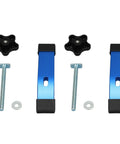 Solid Woodworking T Slot Clamps 2 Pack Heavy Duty Aluminum T Handle Quick Release For Router Drill Press And CNC Table Saw Jigs Panels components