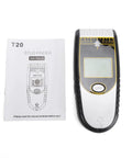 Garosa Digital Stud Finder Wall Scanner 7-in-1 with LCD Display for Live alongside user manual in a detailed view.