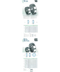 CSK17PP One Way Sprag Clutch Heavy Duty Freewheel Bearing 17x40x12mm with technical specifications and images.