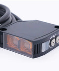 0-80 Cm Cable Induction Diffuse Reflection Infrared Photoelectric Sensor with visible control knobs and coil cable