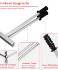 Two-In-One Hand Seamer For Standing Seam Roofing And Siding, showing heavy-duty metal construction and non-slip handle.