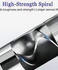 High-strength spiral component of the 2M Electric Grain Suction Machine Portable Auger Conveyor 1500W High Efficiency