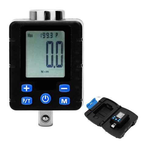 GenSDH Digital Torque Meter Adapter For Wrench 0.3-340 Nm Adjustable Electronic Torque Tester with large display.