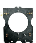 SP5064SP Start Switch Replacement Part for Industrial Automation and Motion Control Systems, General Purpose Electric Motors, 2023000868 Compatible, Durable, High Performance Motor Component for Maintenance and Pro Tech Repairs black metal plate with circular cutout