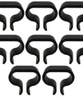 8 Piece Black No Slip Outdoor Patio Garden Wicker Rattan Furniture Clip Set For Sectional Sofas And Chairs Easy Install Connectors