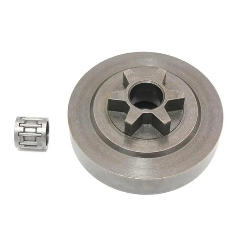 Heavy Duty Clutch Drum Spur Sprocket For Husqvarna 260T 270WES 281WES Chainsaw Parts, metal construction, precision design, durable.