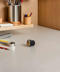 Must Have Plasma Cutter Retaining Cover Shield Cup For Tig Welding Torch on a clean desk surface with assorted stationery.