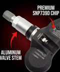 Preprogrammed TPMS Tire Pressure Sensor Direct Fit For BMW 1 3 5 6 7 Series M3 M5 M6 X3 36106856227 with aluminum valve stem.