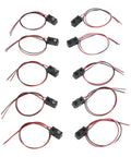 Five Pack IR Break Beam Sensor Module Photoelectric Switch For Arduino And Robotics Projects With 2ms Response Time At 3-5V DC Compact 20x10x8mm Great For DIY Prototyping And Automation
