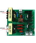 Power 150W Ultrasonic Cleaner Driver Board Kit With Three Transducers, 220V 40KHz, PCB components close-up view