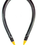 Top Notch 14mm Speargun Rubber Bands With Stainless Steel Wishbone, black 24 inch bands for 54 inch guns, spearfishing use