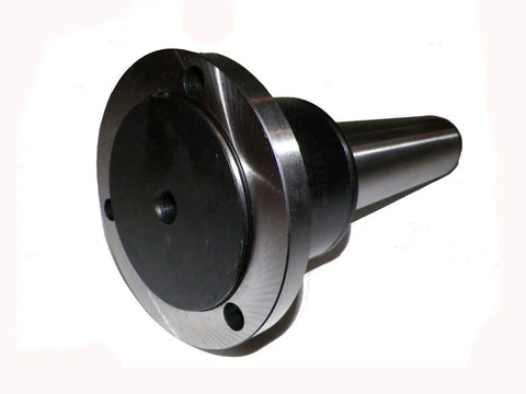 4 Inch 3 Jaw Lathe Chuck With MT2 Shank Rotating Triple Ball Bearing For Pro Grade Precise Self Centering Turning And Workhorse Ready Heavy Duty Machining With Hardened Carbon Steel Body
