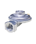 Propane Low Pressure Regulator With Three Eighths Inch Female Pipe Thread And POL Fitting For Backyard BBQ Grills And Low Pressure Appliances