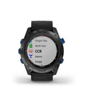 Descent Mk2i Watch Style Dive Computer With Air Integration For Scuba And Multisport Training, Titanium Case Black Band, 1.4 Inch