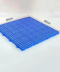 Interlocking Plastic Pallets For Basement Storage And Garage Organization Lightweight Reusable Polyethylene Pallets 60x60x3cm
