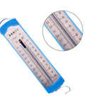 10N Spring Dynamometer Force Gauge Pull Test Meter with spot on accuracy for Science Fair Projects and Physics Lab Experiments showing compact design.