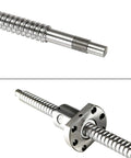 Beefed Up Ball Screw SFU1204 250mm Length 12mm Diameter 4mm Pitch Kit with Nut Housing BK10 BF10 End Supports for CNC Machines