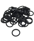 50-Piece Nitrile Rubber O-Ring Set For Regulators Tanks Hoses Valves And Gear Heavy-Duty Leak-Proof Seals Black NBR Gasket Kit