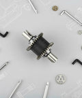 Beef Up Your RC Car With This Heavy Duty Differential Replacement Assembly Gear Unit Transmission Axle For 104001 Compatibility Alloy Construction Built For Smooth Reliable Drivetrain Performance And Quick Fixes; alloy RC differential