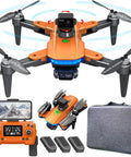 360 Degree Obstacle Avoidance GPS Drone With 4K Camera For Grownups Brushless Quadcopter with accessories and carrying case.