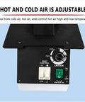 Control panel of Professional Optical Glasses Frame Heater With Rapid Hot And Cold Air Switching showing adjustable options.