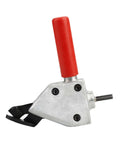 Metal Nibbler Drill Attachment For Sheet Metal Cutting Turn Your Drill Into An Electric Shear, with red handle visible