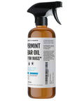 Peppermint Oil Spray For Bugs And Pests Indoor Outdoor Pest Control With Cedar Oil 16oz bottle with spray nozzle.