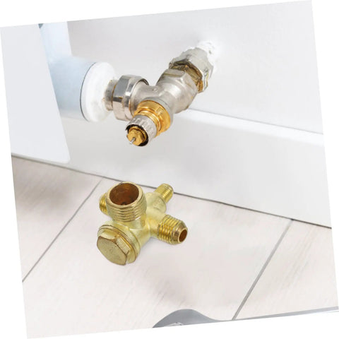 Heavy Duty Four Way Air Compressor Check Valve Featuring A No Sweat Install And Top Shelf 14mm Threaded Connector