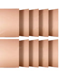 Single Sided Copper Clad Laminate Kit Packed With 10 Prototyping Boards 7 By 10 Cm For DIY PCB Etching displayed in two rows