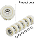 Six Piece E Bike Motor Gear Clutch Kit Nylon Planetary Gear Set 31T 35T 36T Hub Motor Gears With 608 Bearings