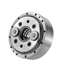 High Precision Cycloidal Pinwheel Gearbox RV Reducer Drops Right Into Servo Motors And Teaching Robots Built Tough 250Bx 110E Flange Mount with detailed gears.