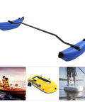 Heavy Duty Inflatable Kayak Stabilizer Outrigger Kit For Canoes And Small Boats, PVC floating balancer accessory in blue