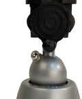 Wide Opening 6 Inch Jaw Vise For PC Boards And Large Objects With Neoprene Grip Pads, silver base, black adjustment knob
