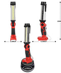 2000LM LED Work Light for Craftsman 20V battery compatible, showing dimensions and weight, ideal for camping, car repair.