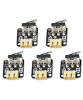Five Pack 3D Printer Limit Switch Kit For Ender 3 Ender 3 Pro Ender 3 Max CR10 V3 S4 Series Plug And Play Normally Open And Closed Switches