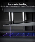 Mars 5 Ultra Resin 3D Printer With 7 Inch 9K Mono LCD auto leveling feature demonstration