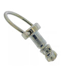 Genuine Oem Interior Back Wall Quarter Turn Screw Silver Replacement Fastener Atv Side By Side Accessory, close-up view.