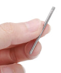 Diamond Mounted Burrs for Carving and Polishing, Cylindrical Concave Diamond Drill Bits With 3/32 Inch Shank, held by hand