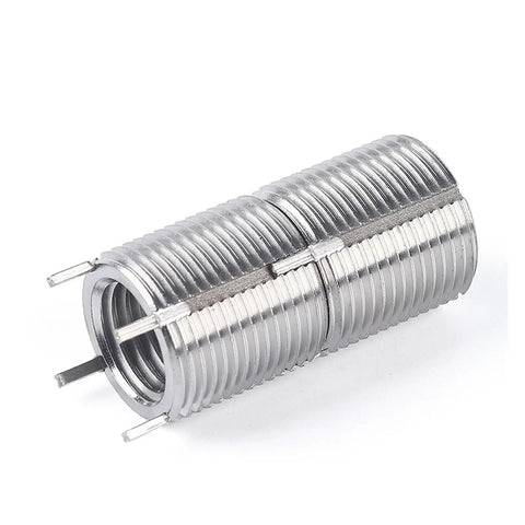 Hella Solid Thread Repair Inserts And Self Tapping Bushing Kit With Stainless Steel Sleeve Reducing Nuts For M5 To M8 Threading Fixes built tough metal thread restoration insert.