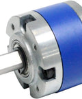 Beefy Torque 550 DC Planetary Gearbox with all metal gears, 36mm housing, 8mm shaft, versatile ratios for robotics, RC cars, industrial use