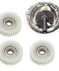 3 Pack 36 Teeth 38mm Nylon Motor Gear for Electronic Motors Clutch Systems with gear assembly detail